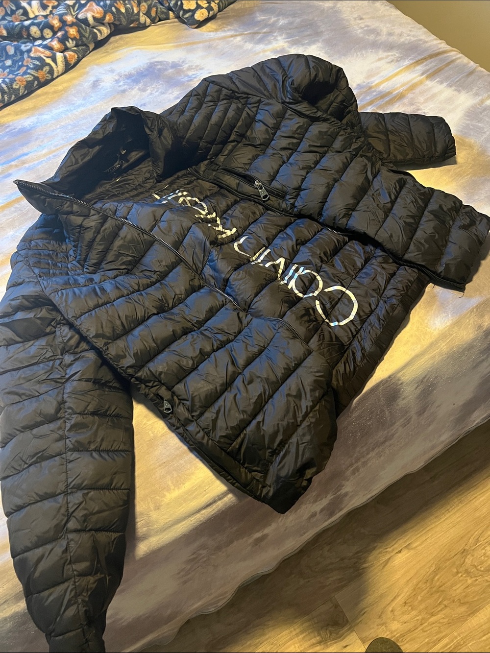 Calvin Klein Black Quilted Puffer Jacket
